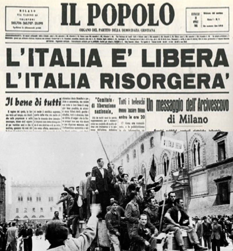 Los italianos celebran la Festa della Liberazione
